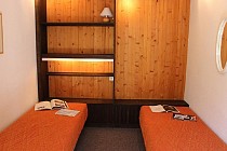 Slaapkamer voor twee personen particulier appartement in Val thorens Immobilier