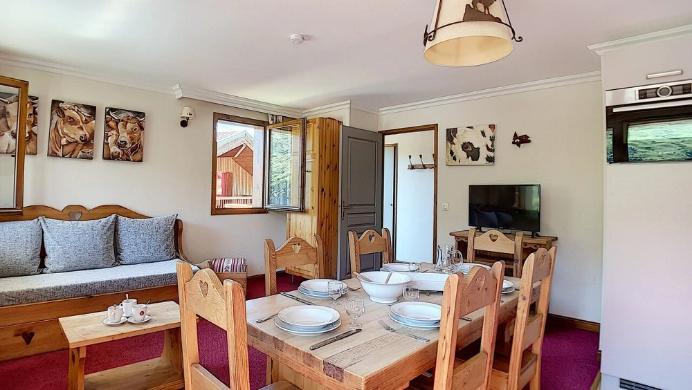 Les Cristaux *** 3-kamer apt. voor max. 6 pers. (huisnr. 3)