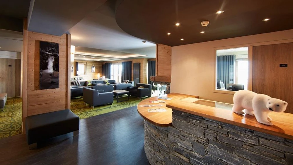 Les Chalets du Soleil CONTEMPORAINS - lounge en receptie