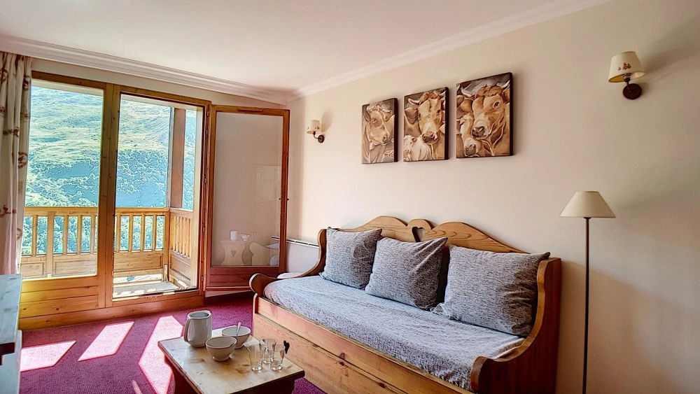 Les Cristaux *** 3-kamer apt. voor max. 6 pers. (huisnr. 5)