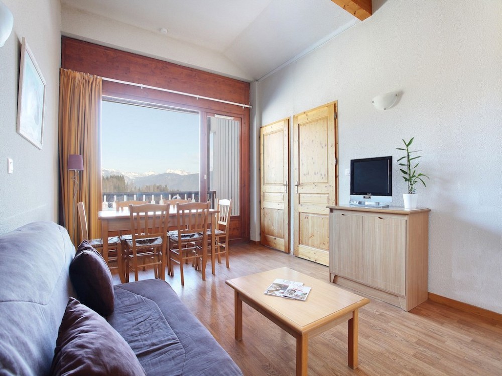 Le Buet - balkon aan het appartement