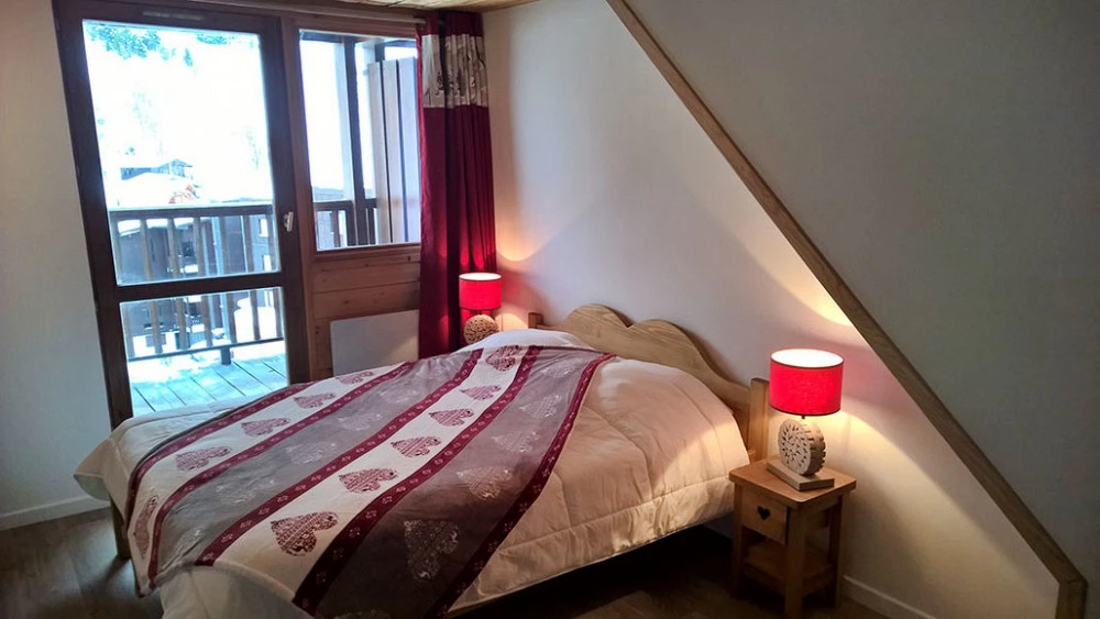 Chalet Le Grand Air - 4-kamer apt. + mezzanine voor max. 10 pers. (COMFORT) | APT04 - slaapkamer