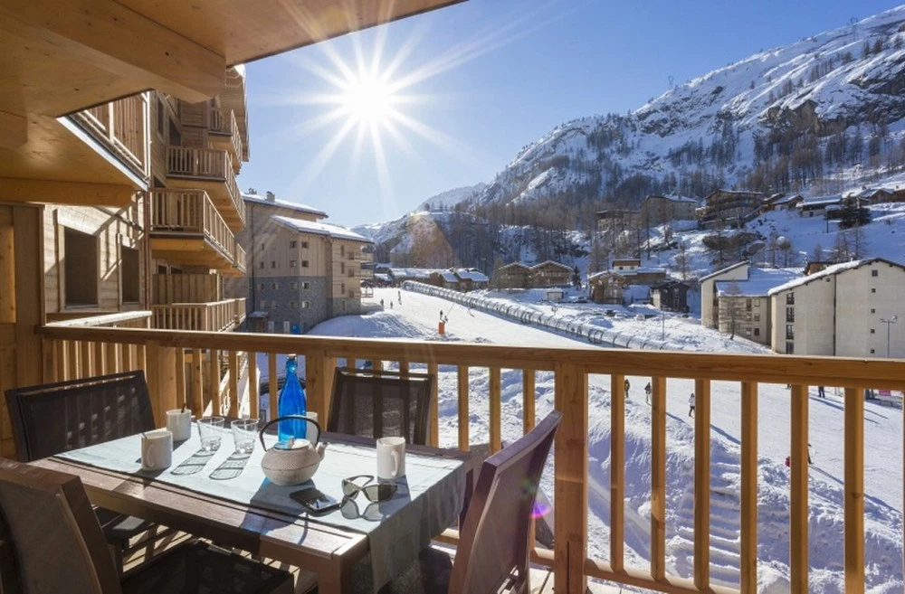 L'Altaviva - uitzicht vanaf het balkon