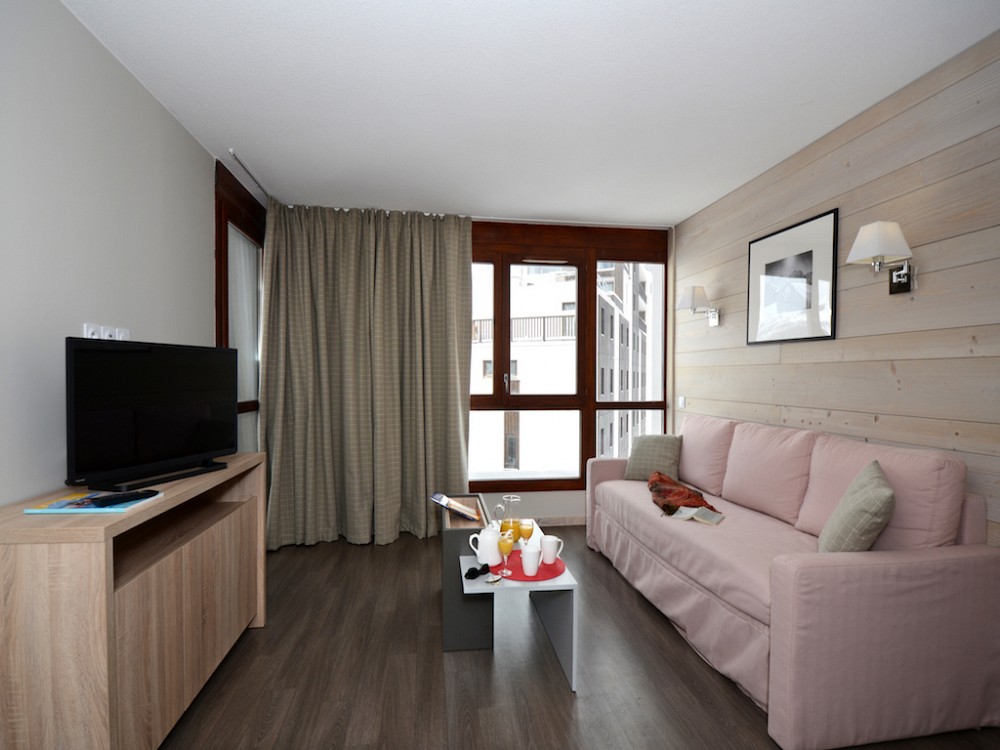 Le Panoramic - tv in de woonkamer