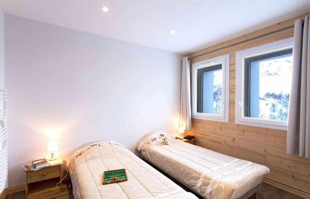 Chalet de Sophie - slaapkamer met bedden