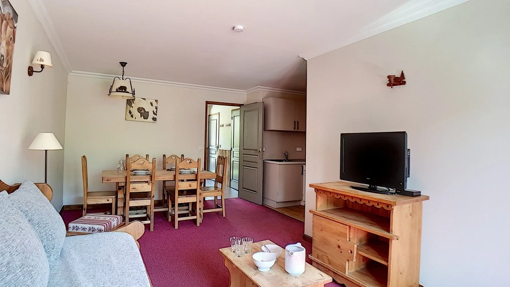 Les Cristaux *** 3-kamer apt. voor max. 6 pers. (huisnr. 5)