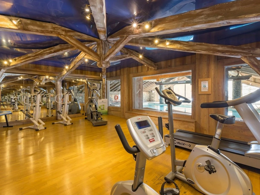 Les Alpages de Rebertyfitnessruimte