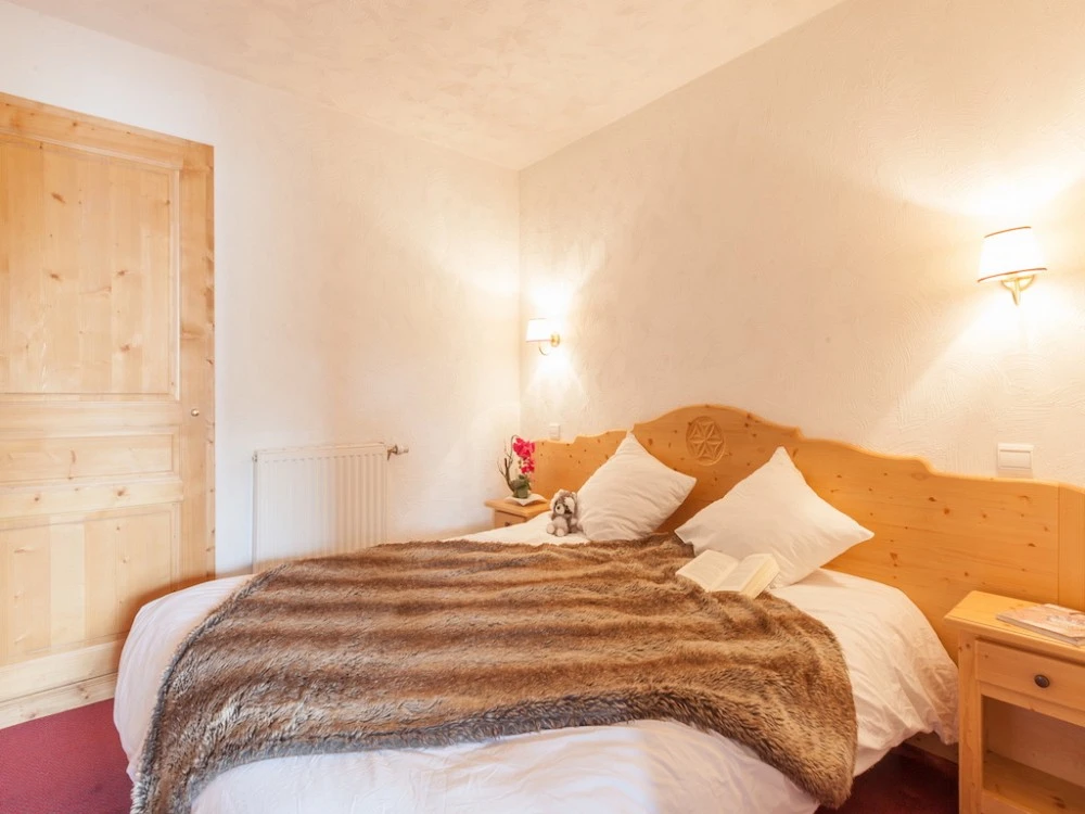 Les Chalets L'adonis - slaapkamer