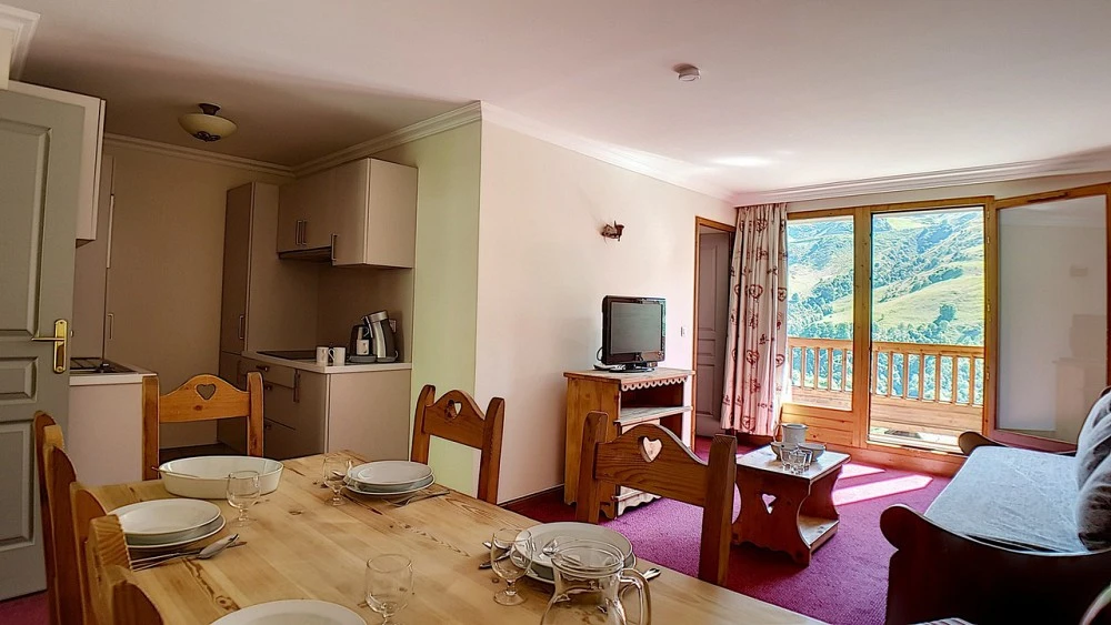 Les Cristaux *** 3-kamer apt. voor max. 6 pers. (huisnr. 5)