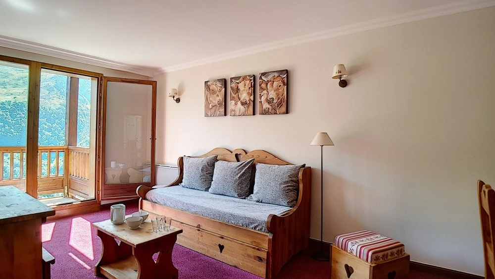 Les Cristaux *** 3-kamer apt. voor max. 6 pers. (huisnr. 5)