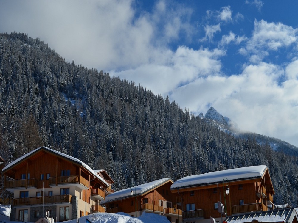 Les Chalets de la Ramoure - uitzicht vanaf het chalet