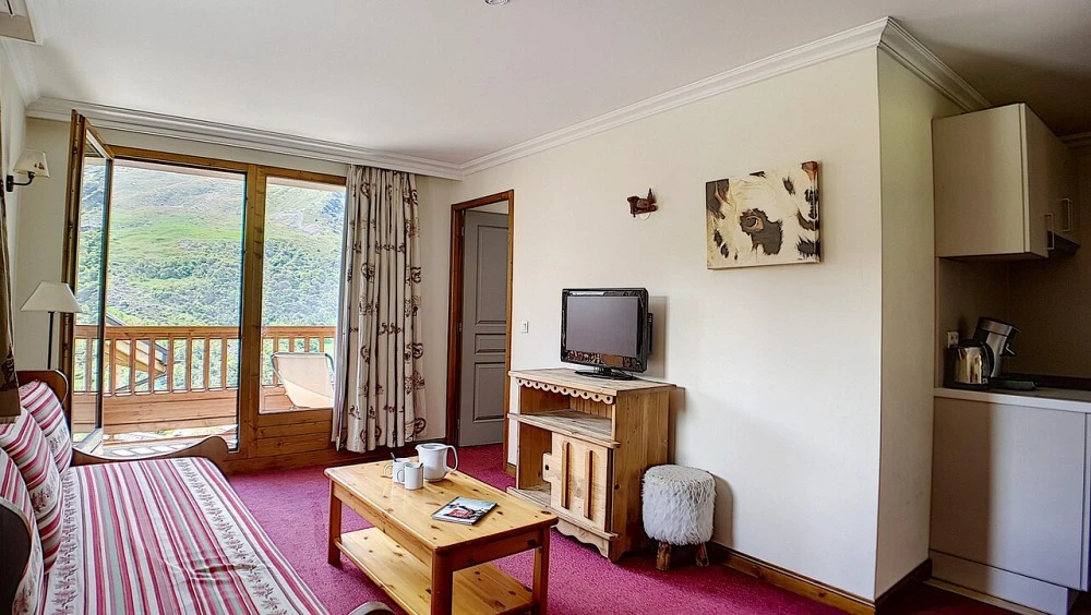Les Cristaux *** 3-kamer apt. voor max. 6 pers. (huisnr. 4)