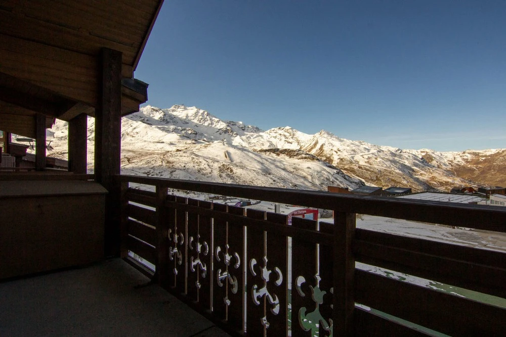 Chalet Diamant - balkon met uizicht