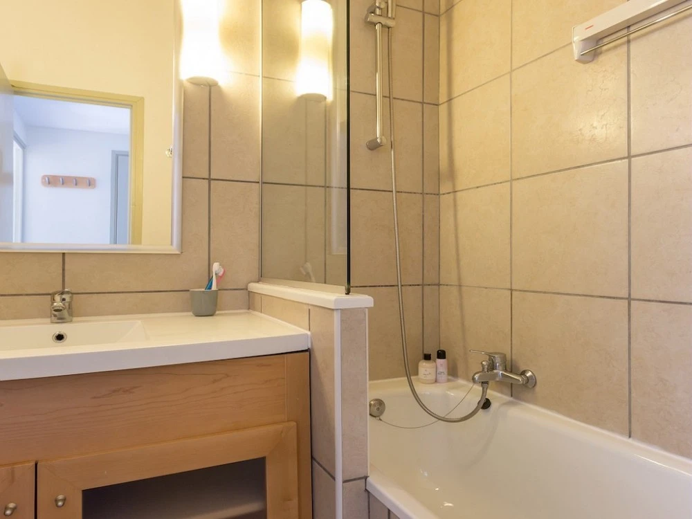 La Foret - badkamer met douche en ligbad