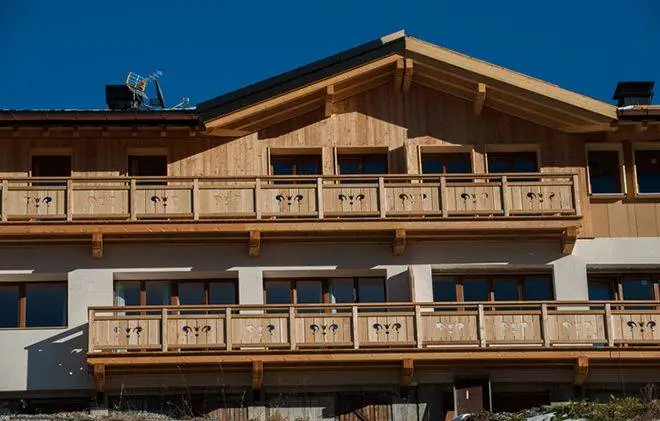 Chalet de Marie - balkons aan het chalet