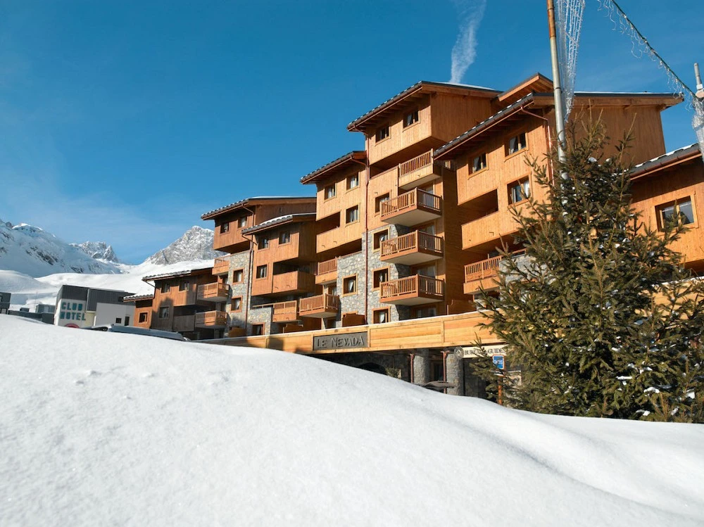 Le Nevada - balkons aan het chalet