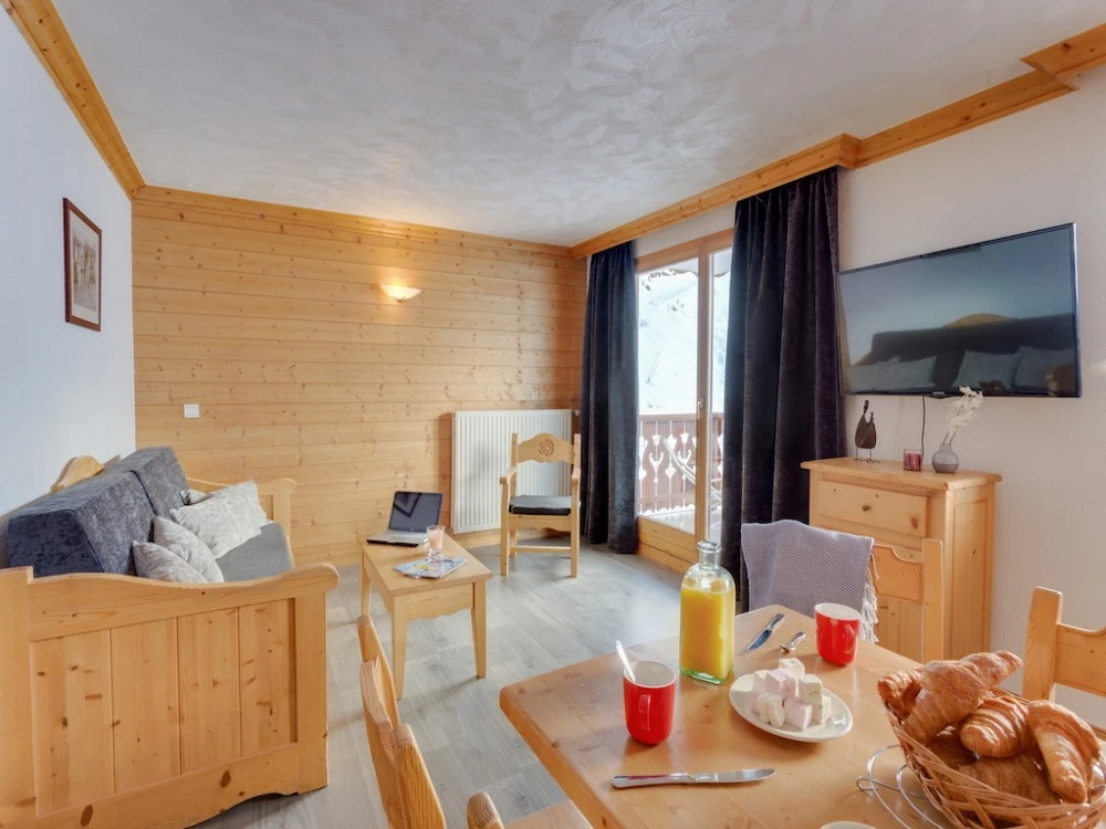 Les Chalets L'adonis - woonkamer