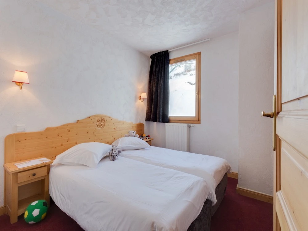 Les Chalets L'adonis - slaapkamer