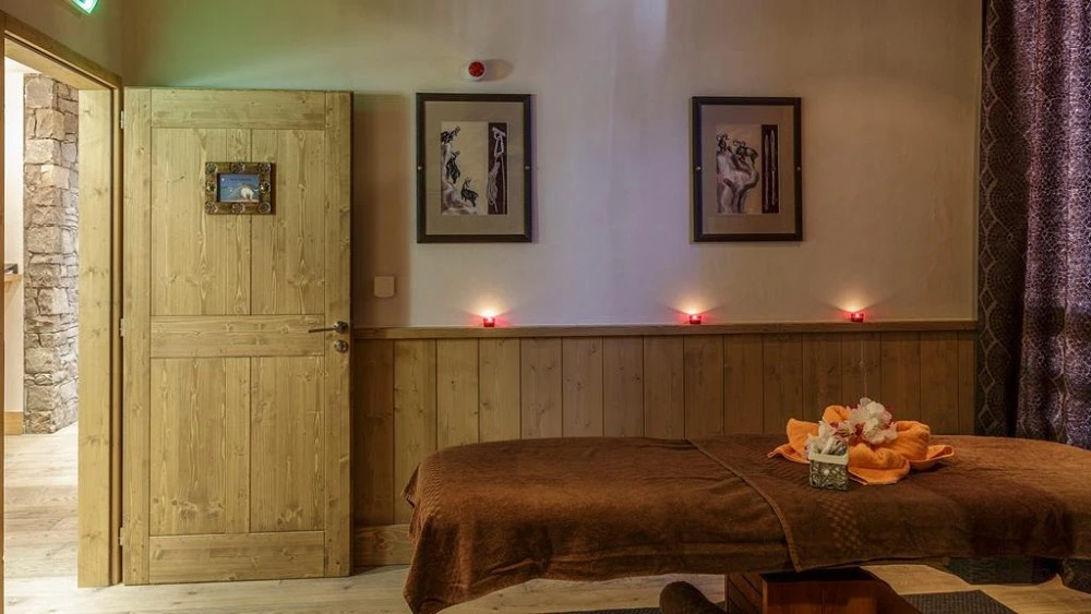 Massageruimte van Les Chalets de Leana
