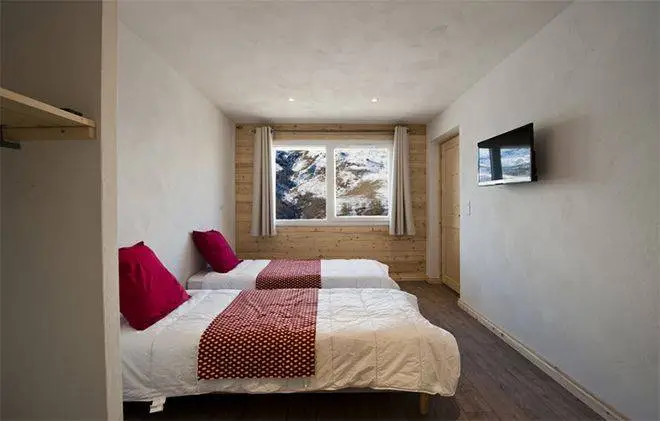 Chalet de Marie - tv in de slaapkamer