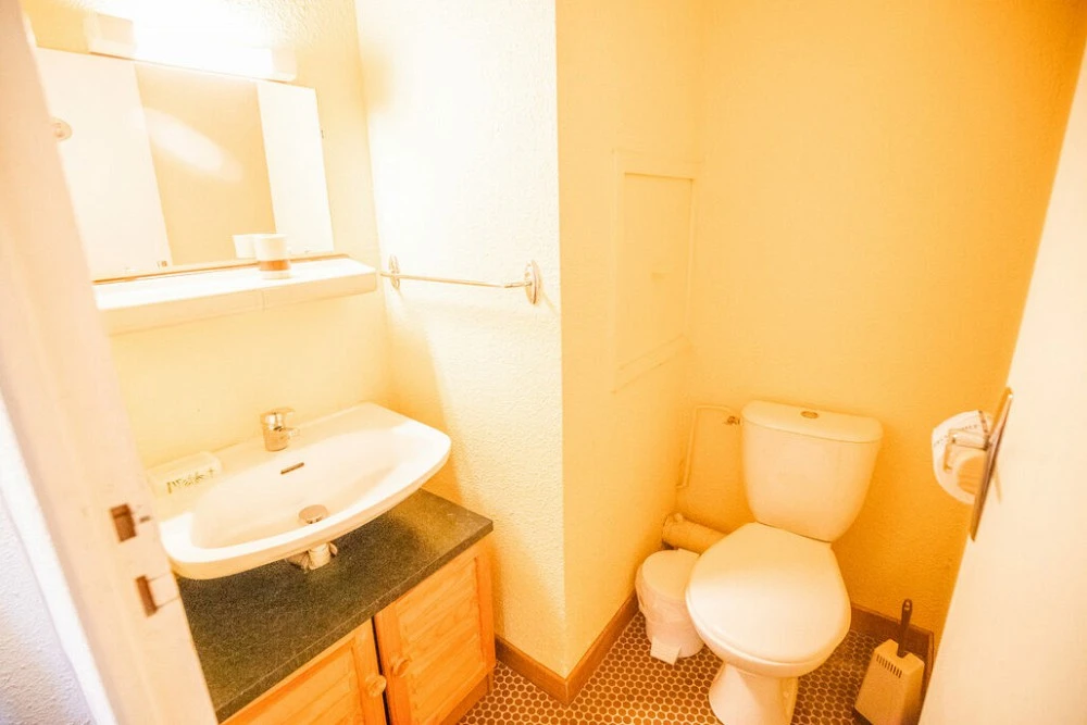 La Norma | LES AROLLES - badkamer met wc