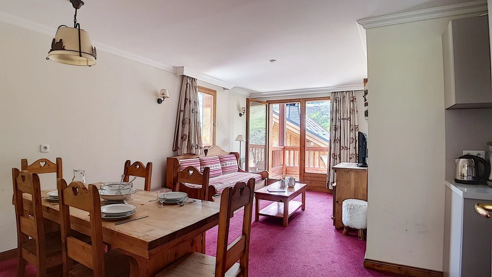 Les Cristaux *** 3-kamer apt. voor max. 6 pers. (huisnr. 4)