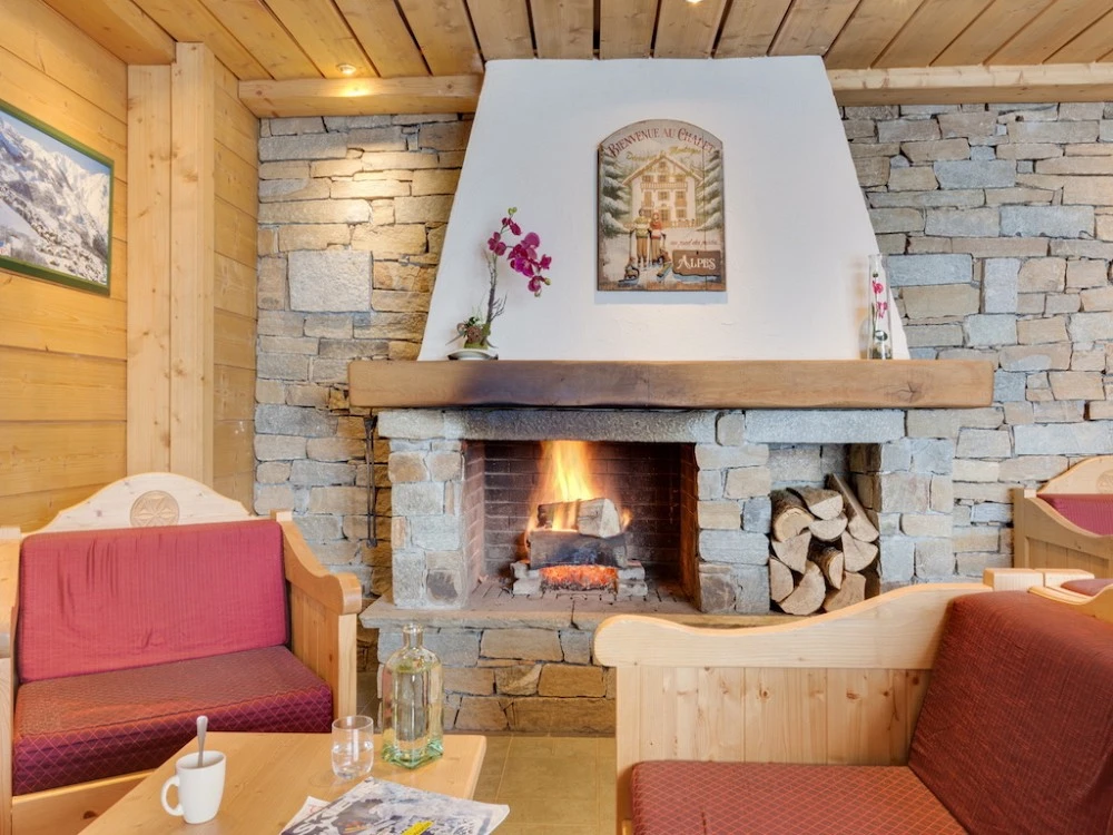 Les Chalets L'adonis - lounge met zitbanken