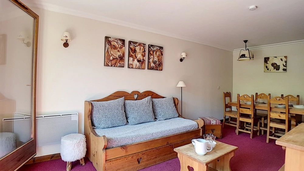 Les Cristaux *** 3-kamer apt. voor max. 6 pers. (huisnr. 5)