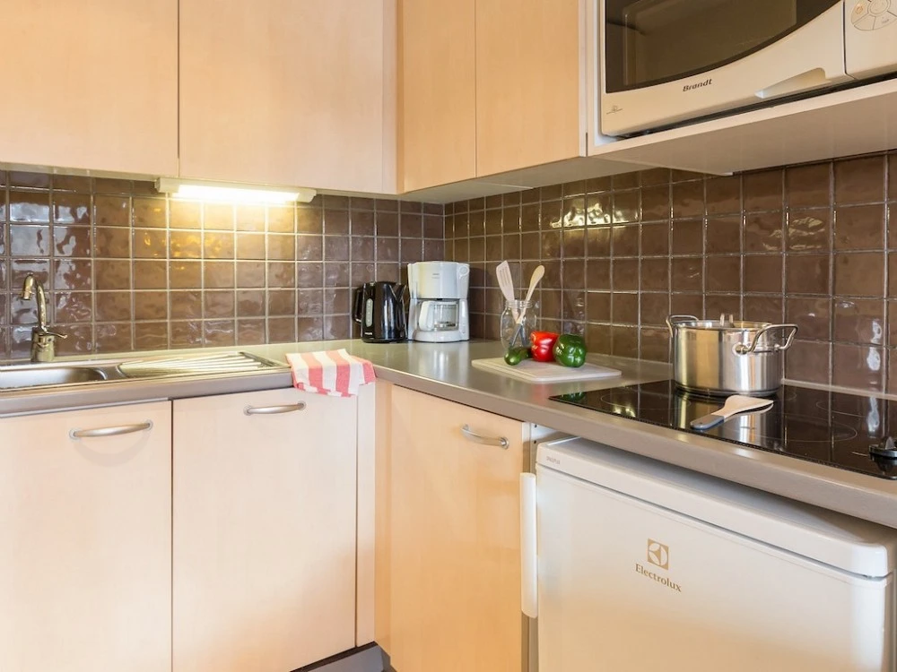 La Foret - keuken met kookplaat