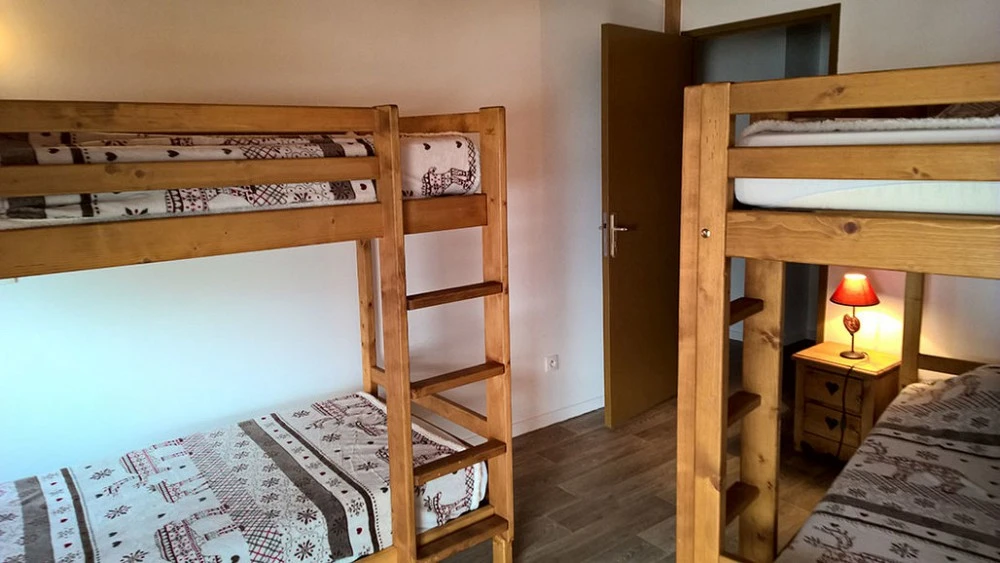 Chalet Le Grand Air - 4-kamer apt. + mezzanine voor max. 10 pers. (COMFORT) | APT04 - stapelbedden
