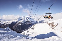 Les Deux Alpes - piste met skilift