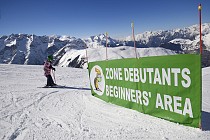Les Deux Alpes - piste voor beginners