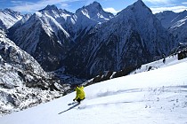 Les Deux Alpes - skien op de piste