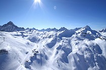 Les Deux Alpes - bergen met uitzicht