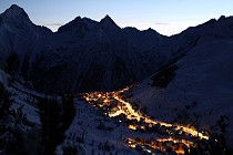 Les Deux Alpes - Les Deux Alpes in de avond