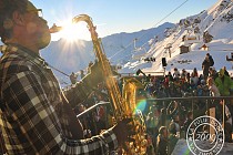 Val Thorens - muziek tijdens het festival