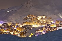 Val Thorens - bergen rondom het dorp