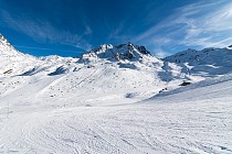 Val Thorens - gletsjer in de bergen