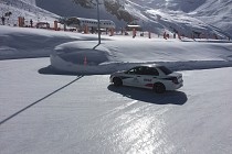 Val Thorens - ijsrijden in de sneeuw