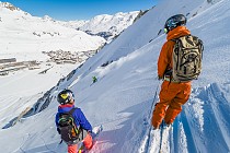 Tignes - offpiste skien