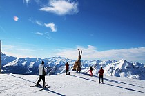 Les Menuires - kunst op piste