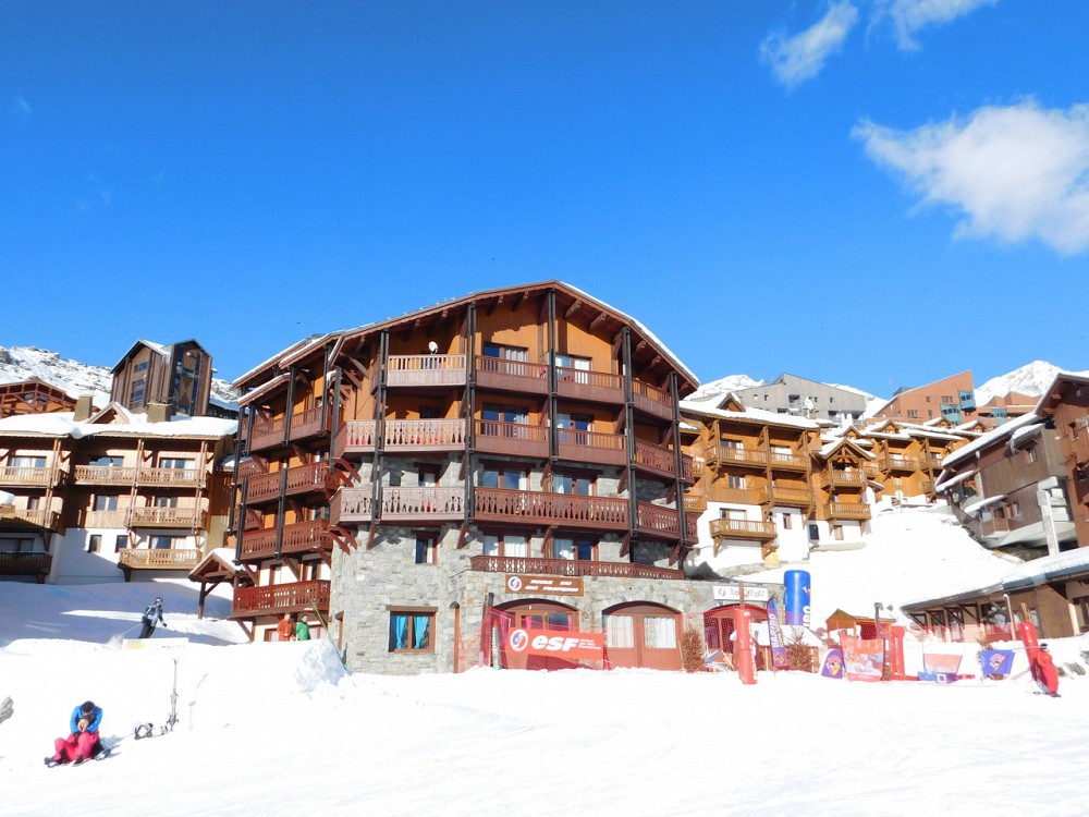 Village Montana - balkon aan het chalet