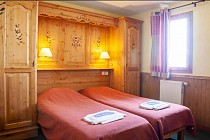 Les Balcons de Val Thorens - 2-kamer apt. voor max. 2 pers.  4 slaapkamer, tweepersoonsbed