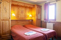  Les Balcons de Val Thorens spa 2-kamer apt. voor max. 4 pers. 2 kamer met slaapkamer met tweepersoonsbed