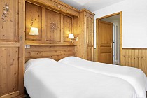 Les Balcons de Val Thorens 5-kamer apt. voor max. 10 pers. 5 SUPERIEUR 5 slaapkamer met  bed