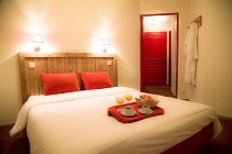 Les Alpages de Val Cenis - slaapkamer met 2-persoonsbed