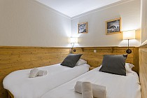 LES CHALETS DE ROSAEL (SUPERIOR) | Kleine slaapkamer (cabine) met 2 bedden
