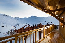 LES CHALETS DE ROSAEL (SUPERIOR) - Uitzicht vanaf balkon