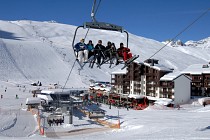 Le Rond Point des Pistes - stoeltjeslift