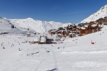 Tourotel - Zicht op het dorpje Val Thorens